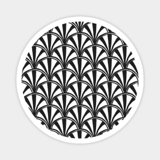 Scallop - monochrome Magnet